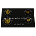 Supreme Four Brass Burner Gas Hob (8mm Glass New)